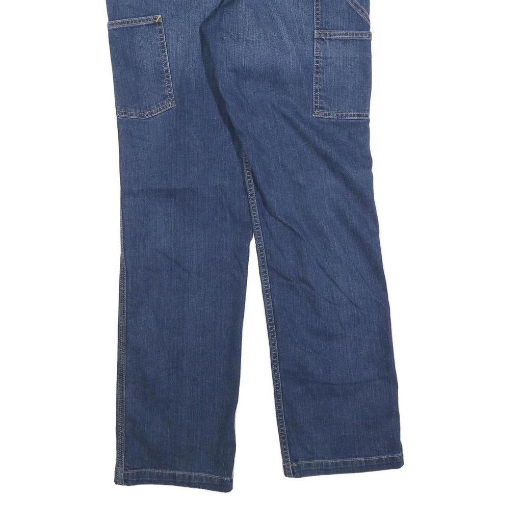 CARHARTT Mens Jeans Blue Relaxed Straight Denim Medium W32 L32 Workwear Casual
