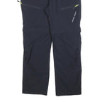 WEATHER REPORT Womens Polyester Blend Navy Blue Regular Fit Straight Leg