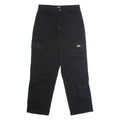 DICKIES Workwear Womens Twill Trousers Black Regular Straight W27 L28