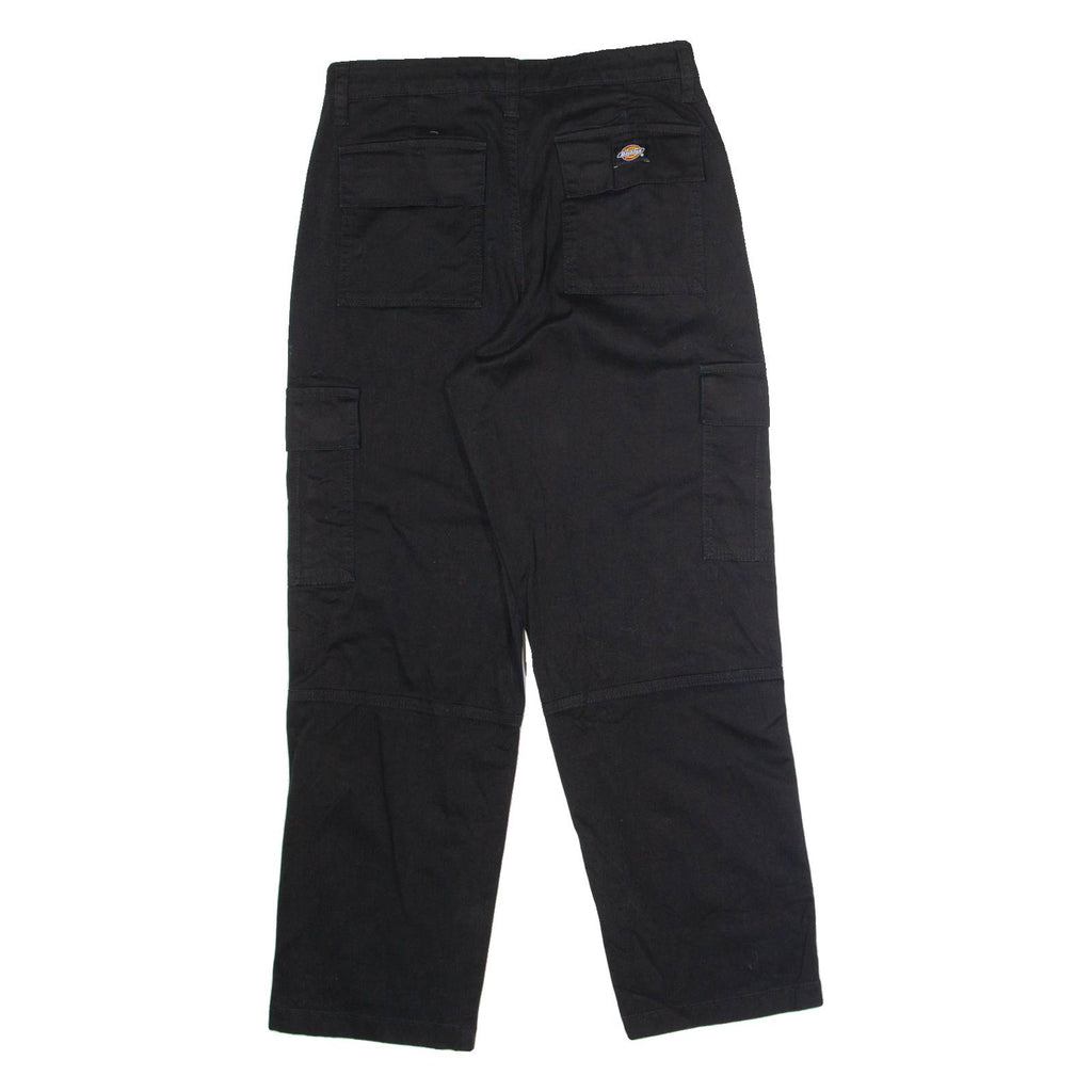 DICKIES Workwear Womens Twill Trousers Black Regular Straight W27 L28