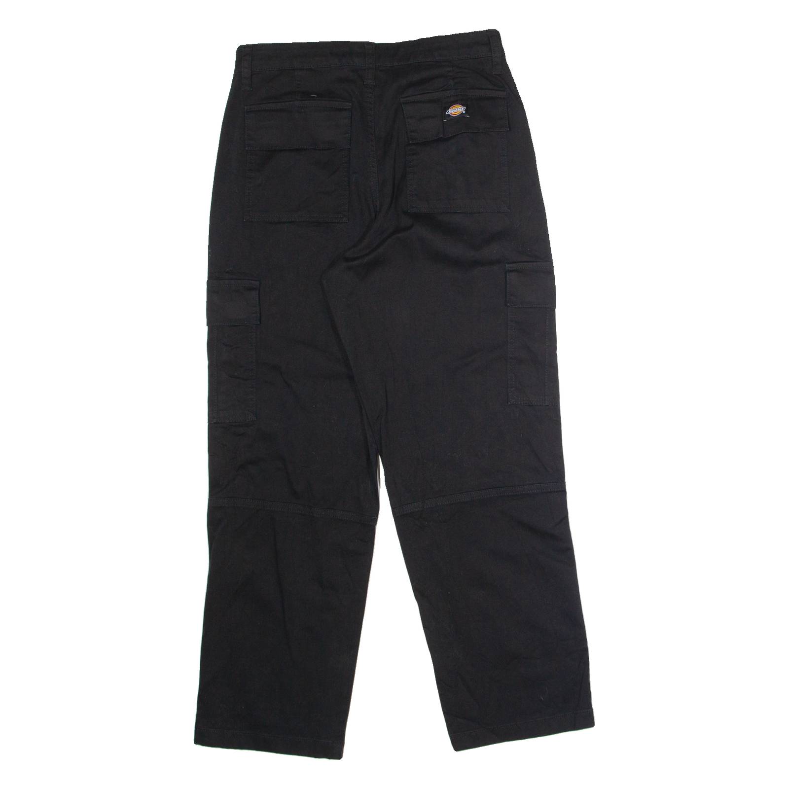 DICKIES Workwear Womens Twill Trousers Black Regular Straight W27 L28