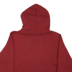 CHICO STATE Mens Maroon Hoodie M College Logo Cotton Blend Pullover