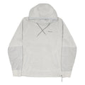 COLUMBIA Mens White Hooded Pullover M Polyester Blend Lightweight Casual Hoodie