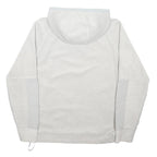 COLUMBIA Mens White Hooded Pullover M Polyester Blend Lightweight Casual Hoodie