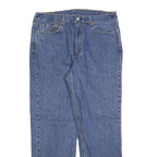 LEVI'S 550 Straight Mens Blue Relaxed Straight Denim Medium W36 L32 Classic Fit