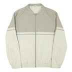 CAPITANO Mens Beige & Cream Zip Jacket M Cotton Blend Plain Casual