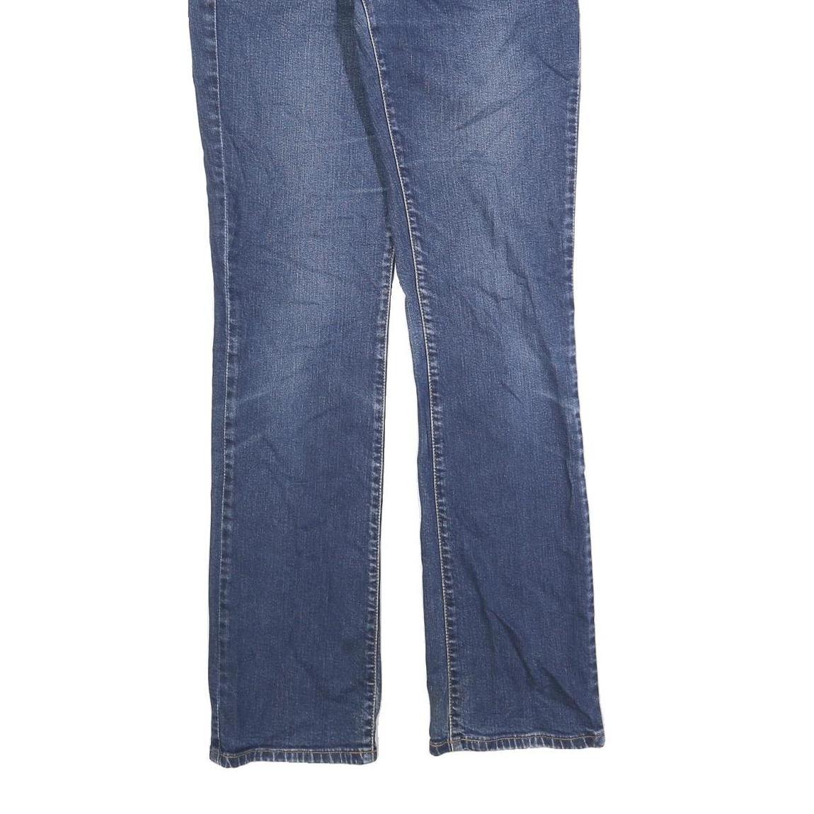 LEVI'S 595 88 Mens Jeans Blue Regular Straight Denim Medium W32 L32 Zip Cotton