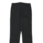 LEVI'S Womens Jeans Black Regular Straight Denim W26 L27 Classic Casual Zip