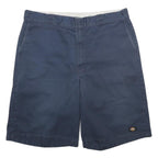 DICKIES Mens Shorts Blue Casual XL W40 Workwear Durable Polyester Blend