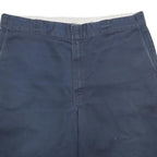 DICKIES Mens Shorts Blue Casual XL W40 Workwear Durable Polyester Blend