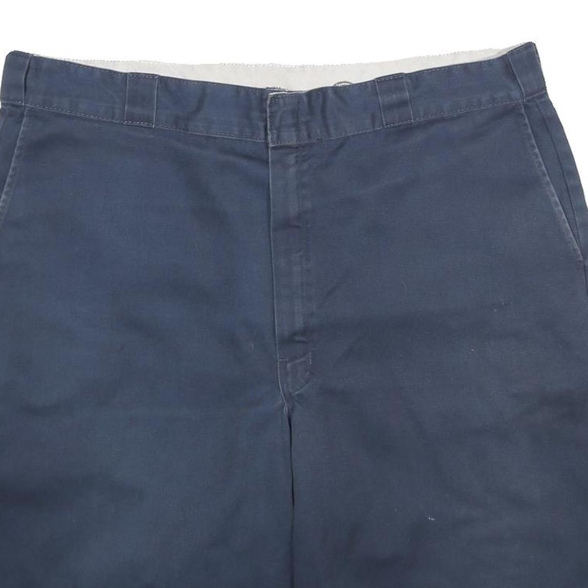 DICKIES Mens Shorts Blue Casual XL W40 Workwear Durable Polyester Blend