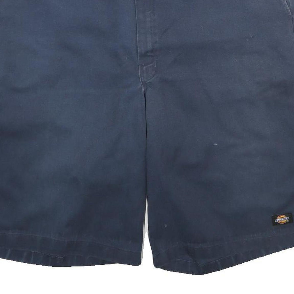 DICKIES Mens Shorts Blue Casual XL W40 Workwear Durable Polyester Blend