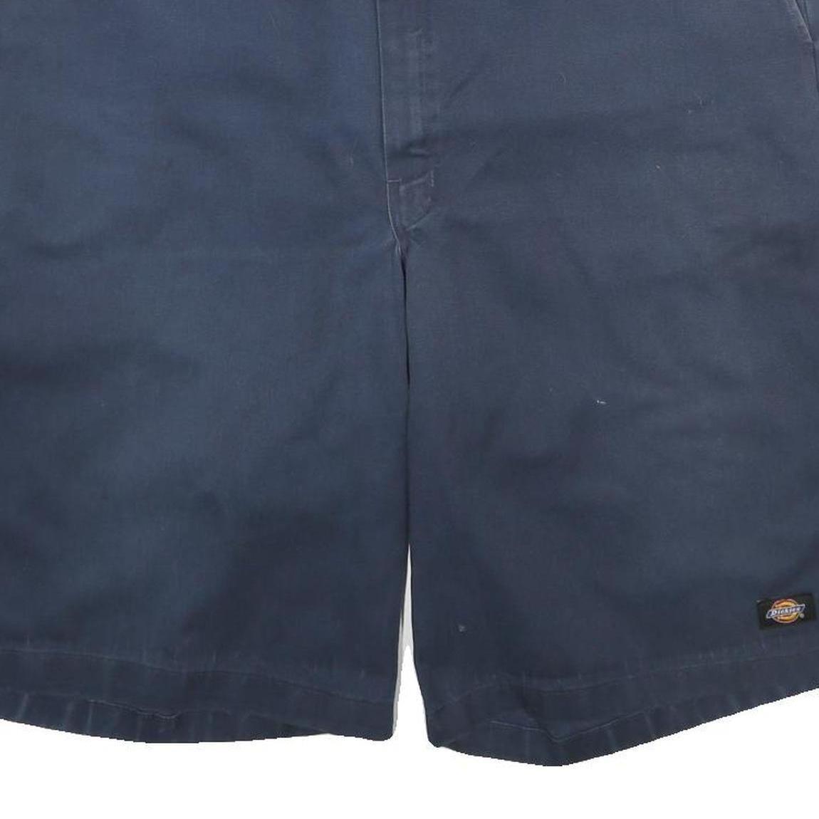 DICKIES Mens Shorts Blue Casual XL W40 Workwear Durable Polyester Blend