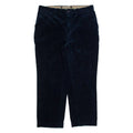 POLO RALPH LAUREN Chino Mens Corduroy Trousers Blue Regular Straight W38 L28