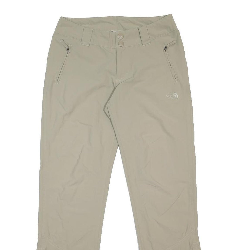 THE NORTH FACE Womens Beige Regular Fit Straight Leg Trousers W30 L31 Outdoor