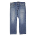 LEVI'S 501 BIG E Mens Jeans Blue Regular Straight Denim Medium W38 L30 Classic
