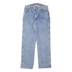 WRANGLER Mens Regular Blue Denim Light Jeans W29 L29 Classic Zip Cotton Blend
