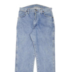 WRANGLER Mens Regular Blue Denim Light Jeans W29 L29 Classic Zip Cotton Blend