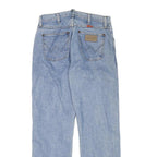 WRANGLER Mens Regular Blue Denim Light Jeans W29 L29 Classic Zip Cotton Blend