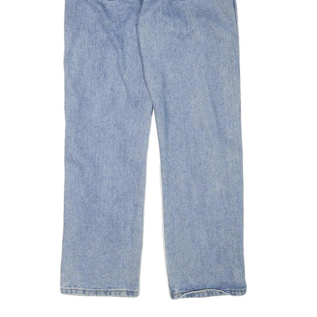 WRANGLER Mens Regular Blue Denim Light Jeans W29 L29 Classic Zip Cotton Blend