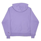 CHAMPION REVERSE WEAVE Womens Lilac Hoodie M Cotton Blend Casual Pullover