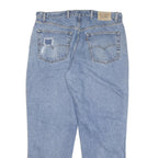 LEVI'S Mens Jeans Blue Loose Straight Denim Medium W40 L32 Classic Cotton Blend