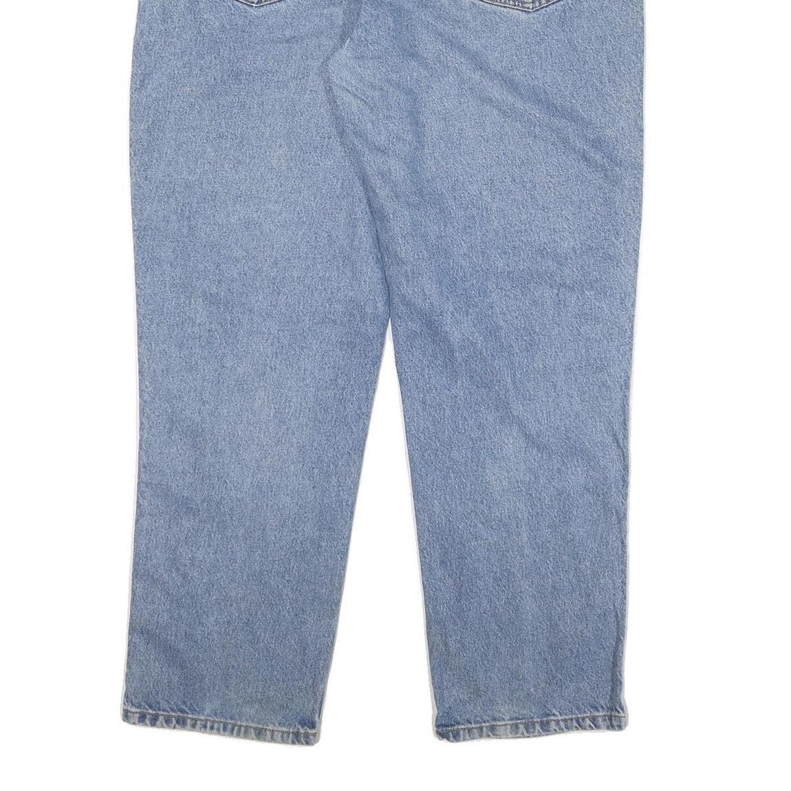 LEVI'S Mens Jeans Blue Loose Straight Denim Medium W40 L32 Classic Cotton Blend