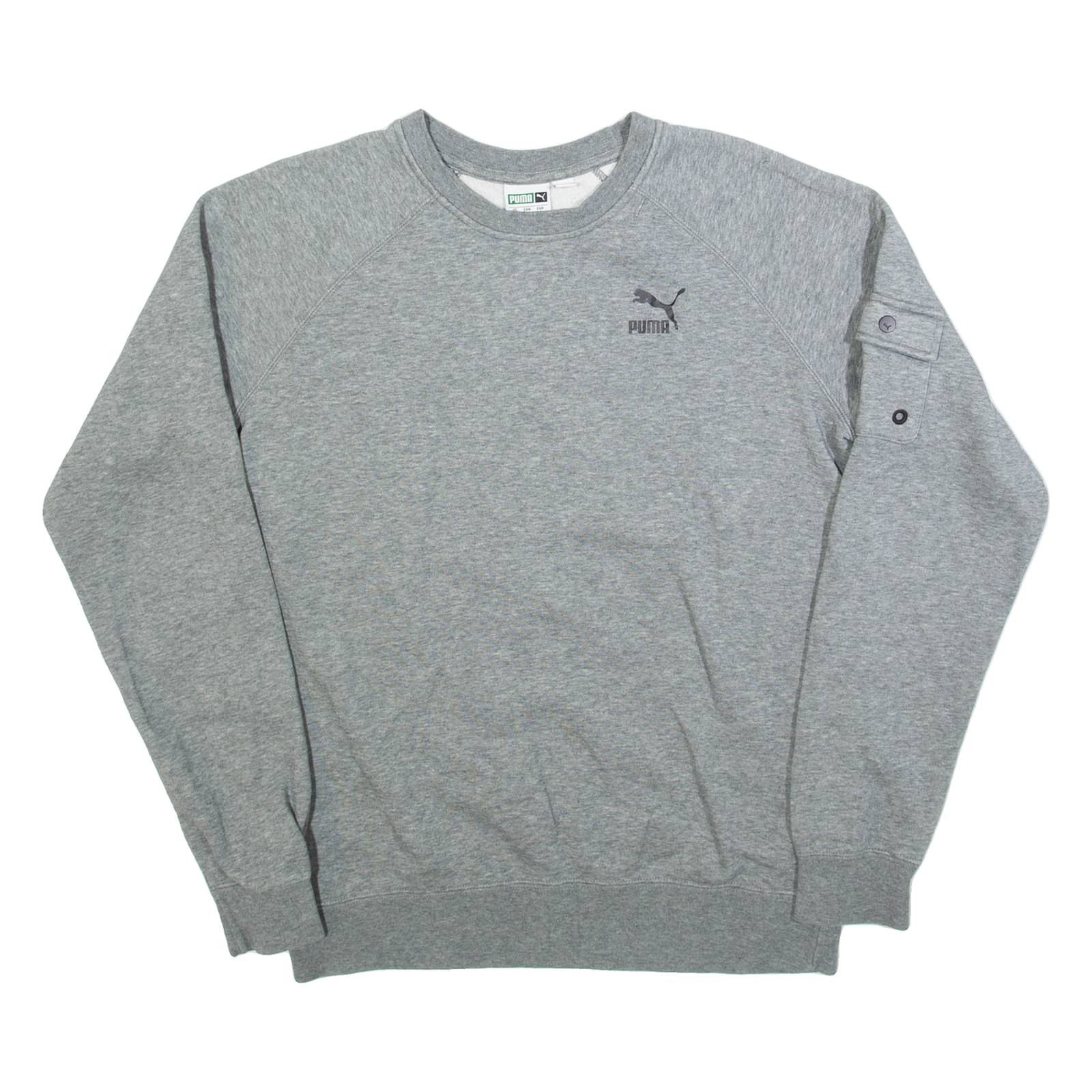 PUMA Mens Sweatshirt Grey S