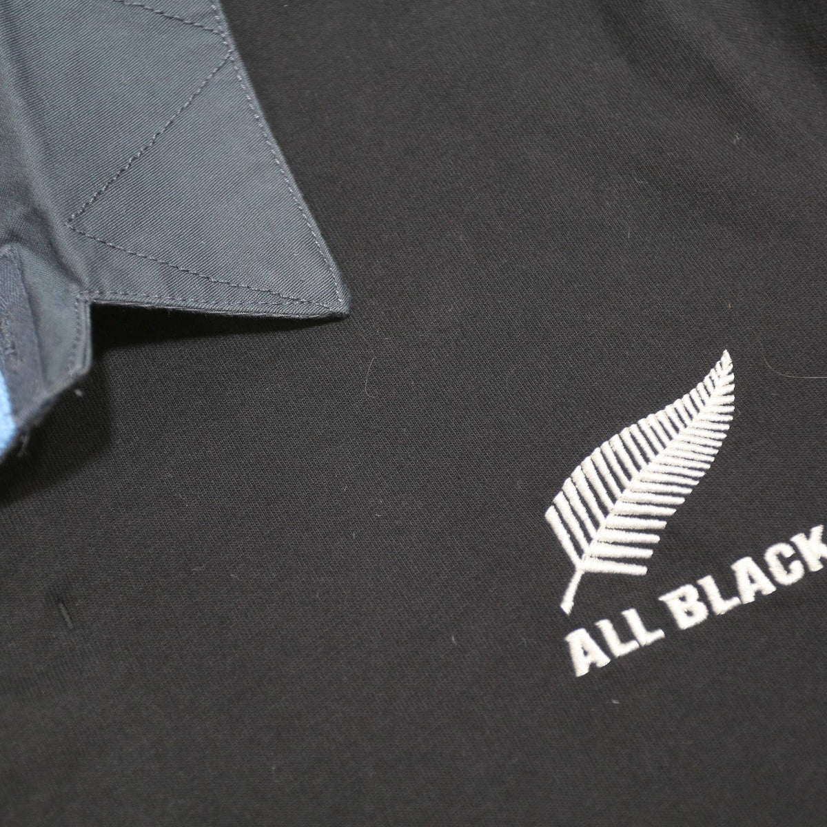 ADIDAS Mens Black and Grey All Blacks Short Sleeve Polo Shirt XL Rugby