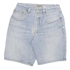 FLUID BLUES Mens Shorts Blue Denim Casual L W30 Lightweight Comfort Fit