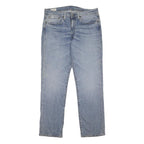 LEVI'S 514 Slim Mens Jeans Blue Slim Straight Denim Medium W34 L30 Classic Style