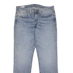 LEVI'S 514 Slim Mens Jeans Blue Slim Straight Denim Medium W34 L30 Classic Style