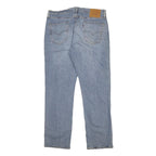 LEVI'S 514 Slim Mens Jeans Blue Slim Straight Denim Medium W34 L30 Classic Style