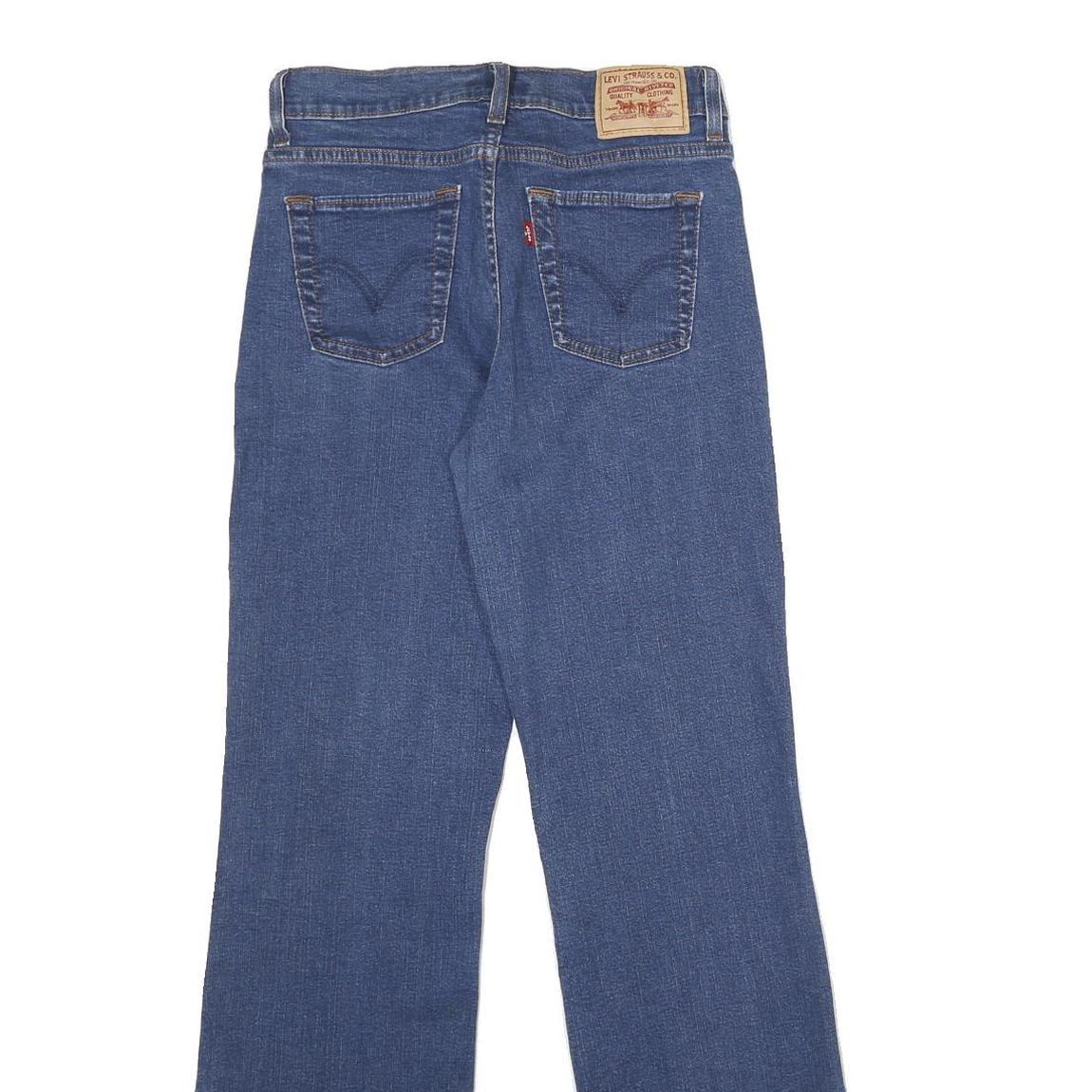 LEVI'S Perfectly Slimming 512 Womens Jeans Blue Slim Bootcut Denim W26 L32