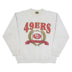 HOME TEAM ADVANTAGE San Francisco 49ers Mens Sweatshirt Grey USA L