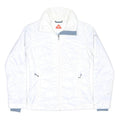 COLUMBIA Womens White Lightweight Jacket S Polyester Plain Outdoor Activewear