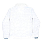 COLUMBIA Womens White Lightweight Jacket S Polyester Plain Outdoor Activewear