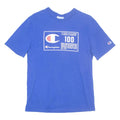 CHAMPION Mens T-Shirt Blue M