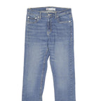 LEVI'S 502 Mens Jeans Blue Cotton Blend Regular Tapered Rinse W28 L28 Classic