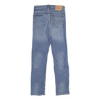 LEVI'S 502 Mens Jeans Blue Cotton Blend Regular Tapered Rinse W28 L28 Classic