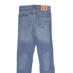 LEVI'S 502 Mens Jeans Blue Cotton Blend Regular Tapered Rinse W28 L28 Classic