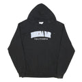 CHAMPION Mens Black Bodega Bay Hoodie L Cotton Blend Pullover Sweatshirt