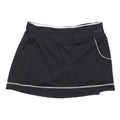 FILA Womens Black Polyester Blend Mini Skort S Sportswear Casual Activewear