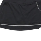 FILA Womens Black Polyester Blend Mini Skort S Sportswear Casual Activewear