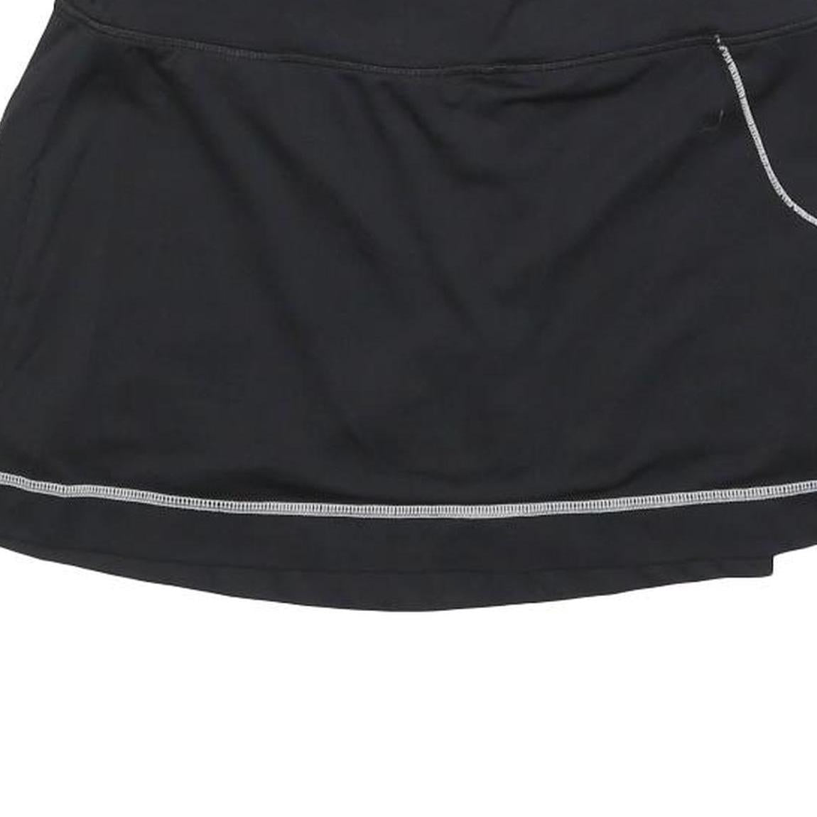 FILA Womens Black Polyester Blend Mini Skort S Sportswear Casual Activewear