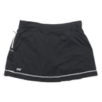 FILA Womens Black Polyester Blend Mini Skort S Sportswear Casual Activewear