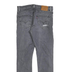 LEVI'S 512 BIG E Mens Slim Skinny Denim Medium Wash W33 L31 Distressed Jeans
