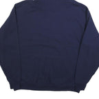 JERZEES Mens Navy Blue Auburn Logo Hoodie XL Cotton Blend Pullover