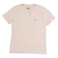 CARHARTT Womens Cream & Yellow Pocket T-Shirt S Short Sleeve Round Neck Casual