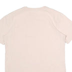 CARHARTT Womens Cream & Yellow Pocket T-Shirt S Short Sleeve Round Neck Casual